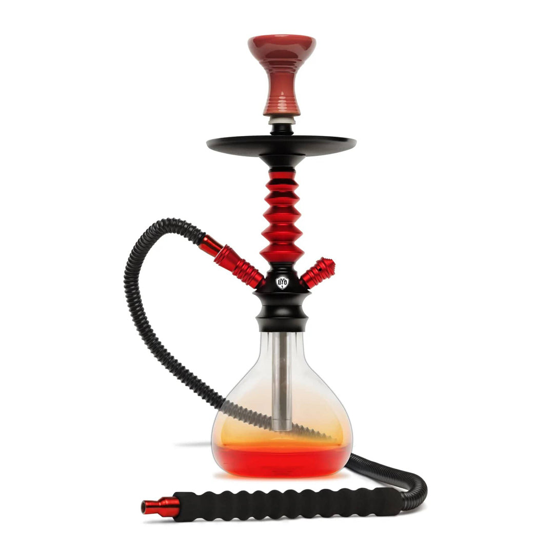 BYO 19" Nuvo Hookah - Red