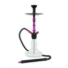Load image into Gallery viewer, BYO 20&quot; Rip Glow-In-The-Dark Hookah - Purple
