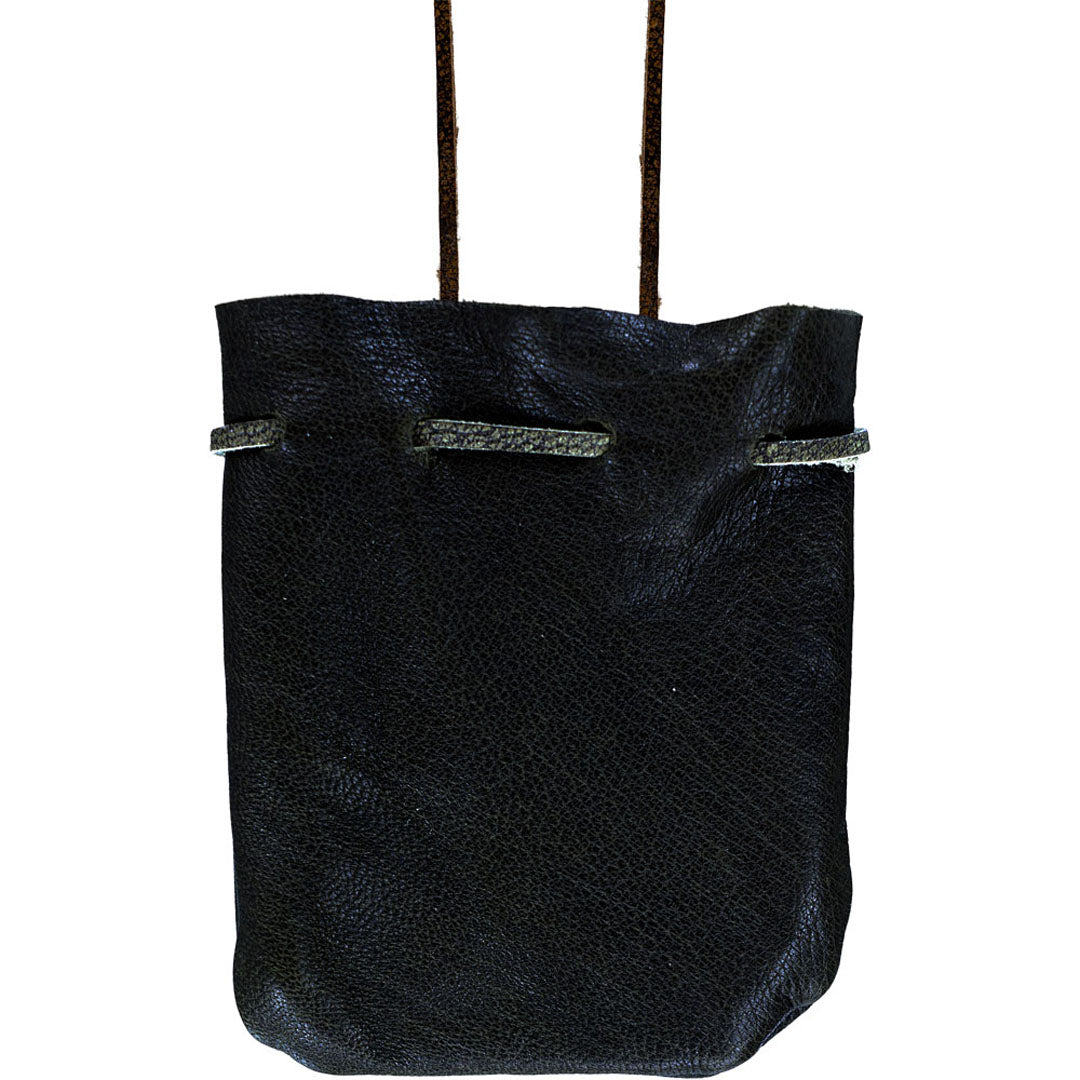 Black Leather Pouch
