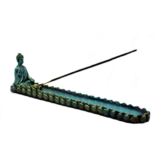 Blue Buddha Incense Burner