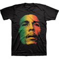 Bob Marley - Tri Color Face T-Shirt
