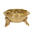 Brass 3 Leg Charcoal Incense Burner
