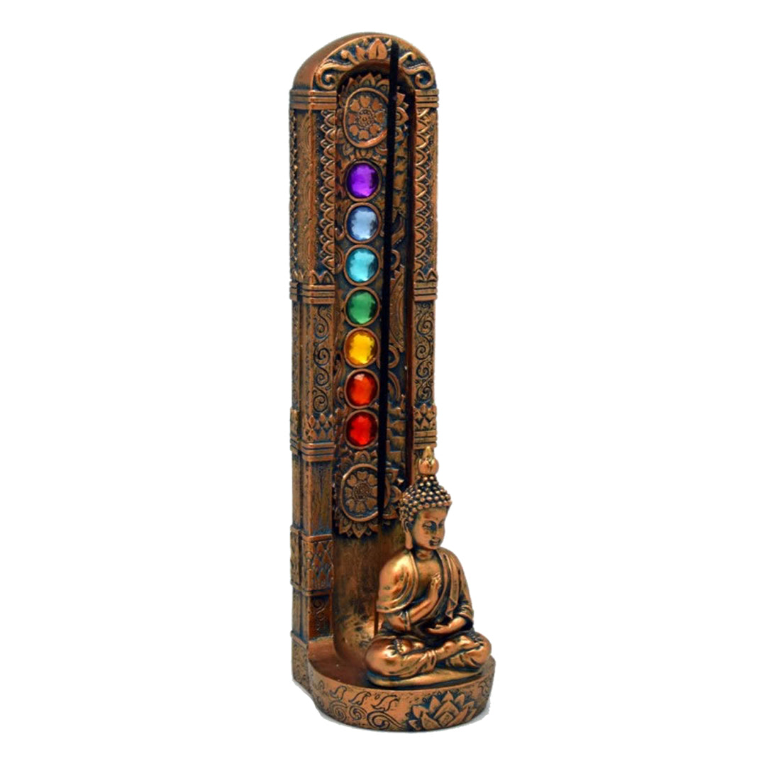 Buddha Chakra Stones Incense Burner