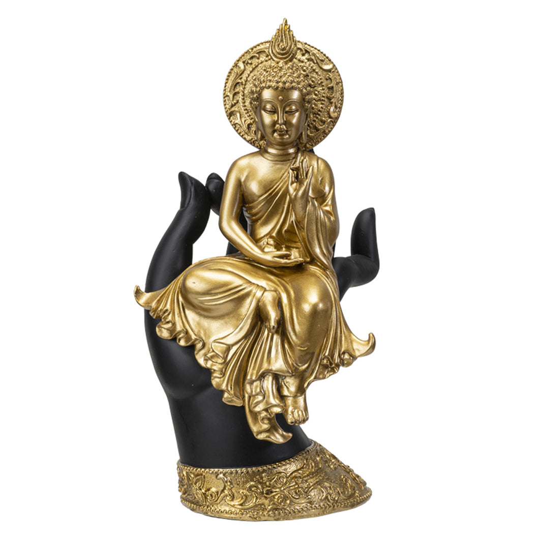 Buddha On Hand Statue