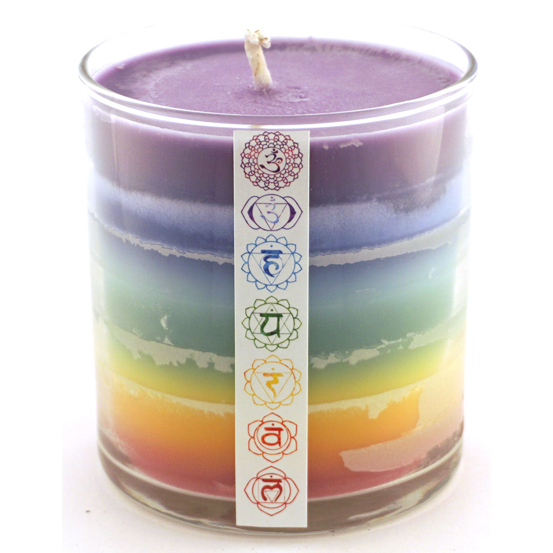 Arabella Layered Chakra Candle