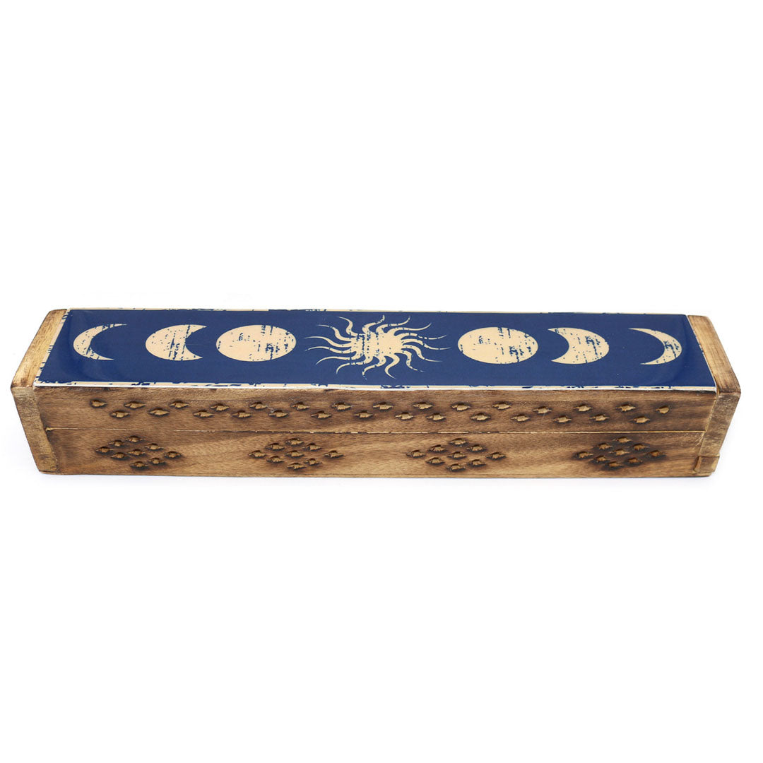 Celestial Phases Coffin Incense Burner