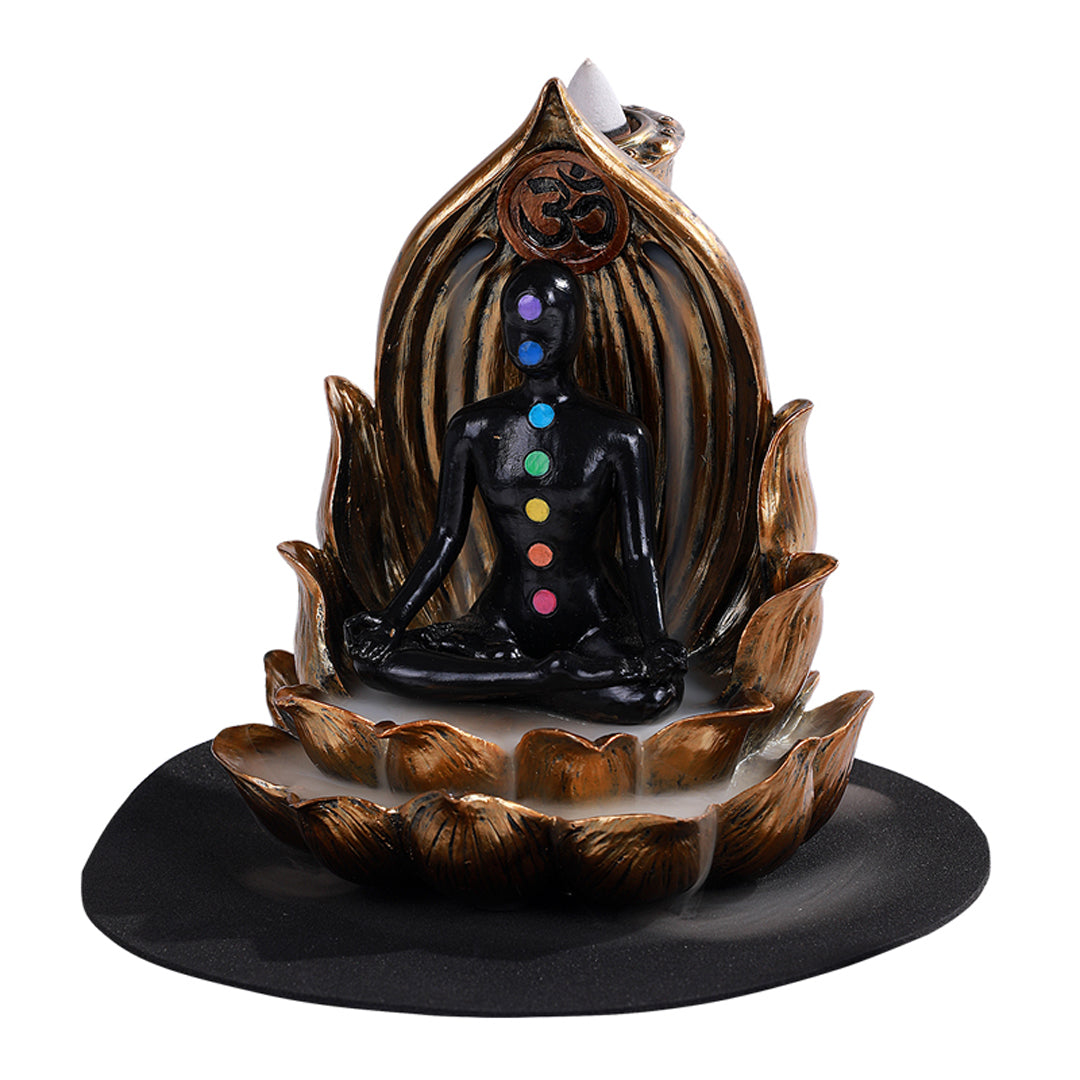 Chakra Yoga Backflow Incense Burner