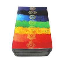 Load image into Gallery viewer, Chakras Wooden Box

