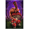 *Cheshire Cat Mushroom Mini Tapestry