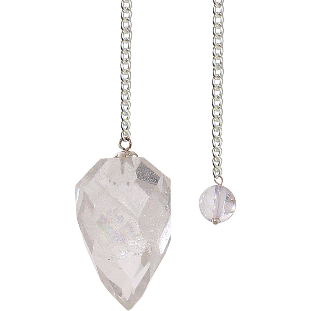 Clear Quartz Light Diffuser Pendulum