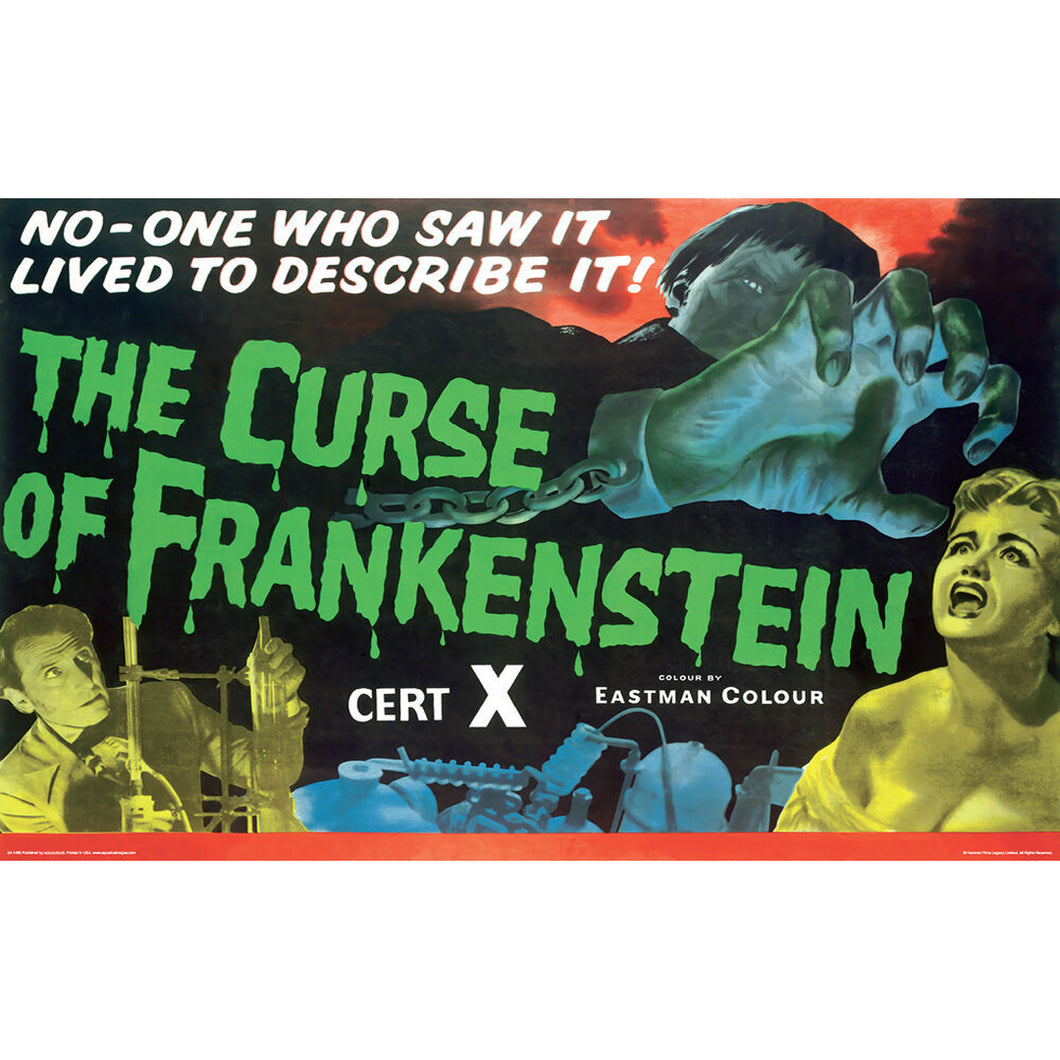 Curse Of Frankenstein Poster