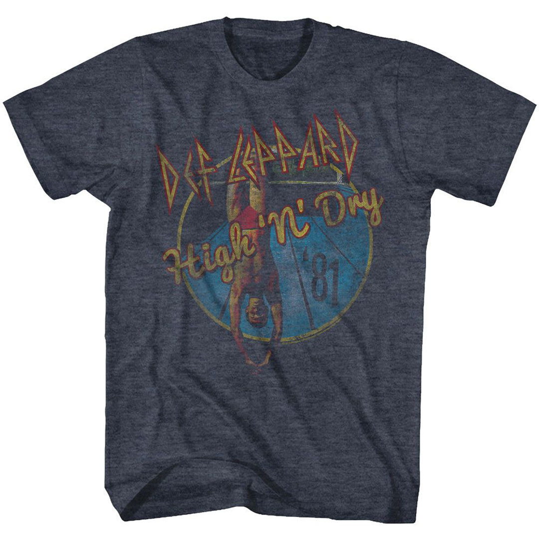 Def Leppard - Faded High 'n' Dry T-Shirt