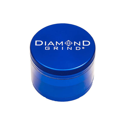 Diamond Grind 40mm 4pc Annodized Grinder - Blue