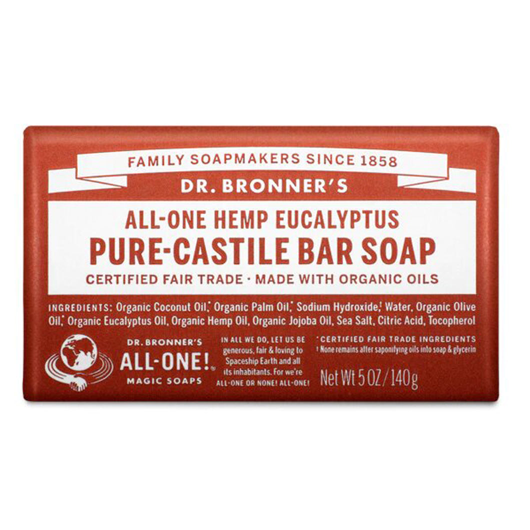 Dr. Bronner's Eucalyptus Bar Soap - 5oz