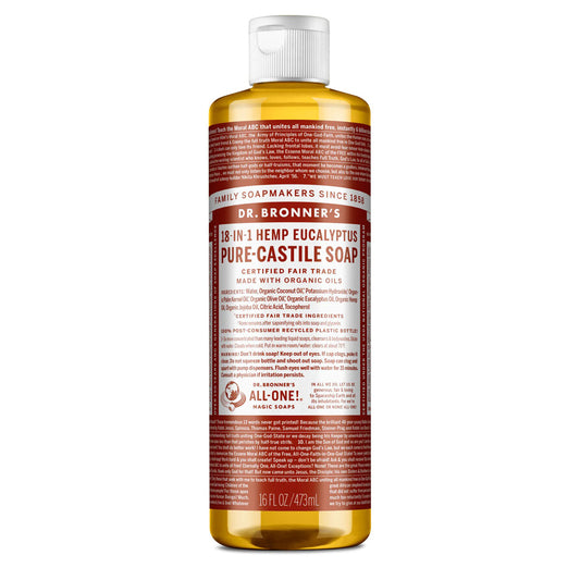 Dr. Bronner's Eucalyptus Liquid Soap - 16oz