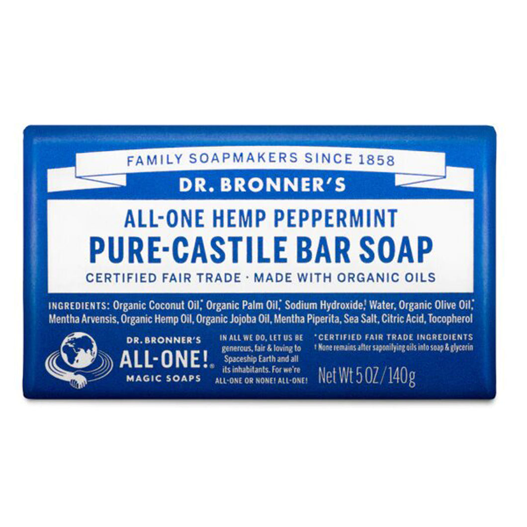 Dr. Bronner's Peppermint Bar Soap - 5oz