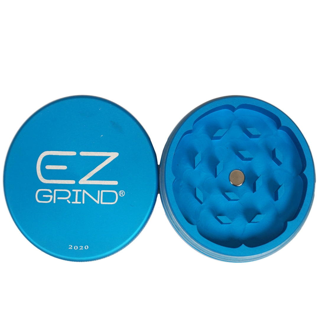 EZ Grind 50mm 2pc Matte Grinder - Aqua