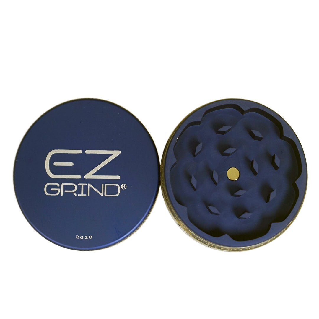 EZ Grind 50mm 2pc Matte Grinder - Blue