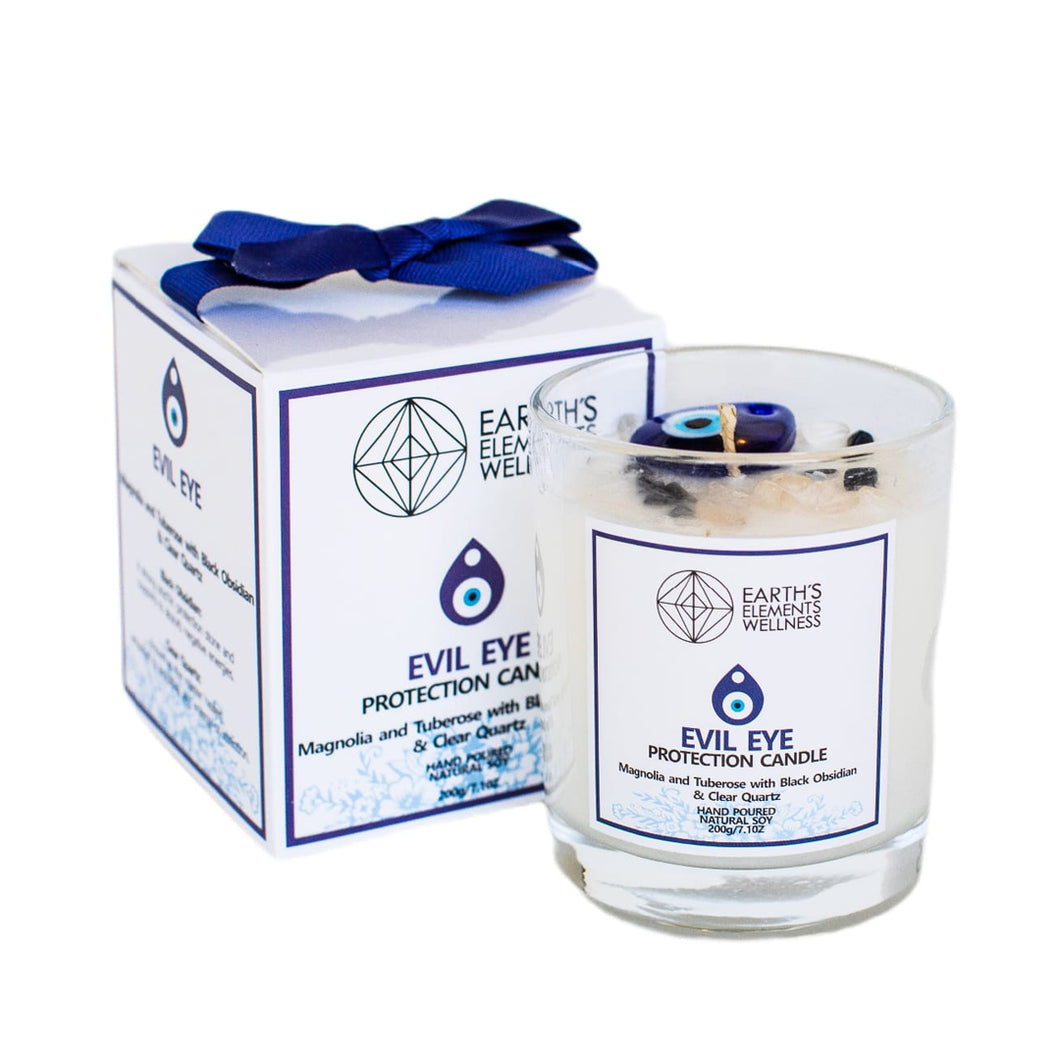 Earth's Elements Evil Eye Candle