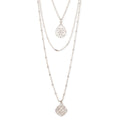 Elegant Silver Layering Necklace
