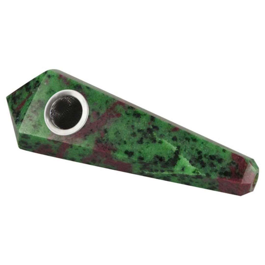 Epidote Gemstone Pipe