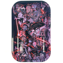 Load image into Gallery viewer, Eye Candy Heroes vs. Villains 3D Rolling Tray &amp; Lid Set 7&quot; x 11&quot;
