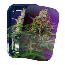 Load image into Gallery viewer, Eye Candy OG Kush 3D Rolling Tray &amp; Lid Set 7&quot; x 11&quot;
