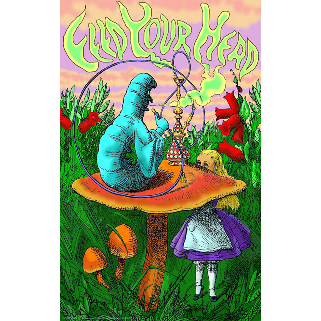 Feed Your Head Caterpillar Poster