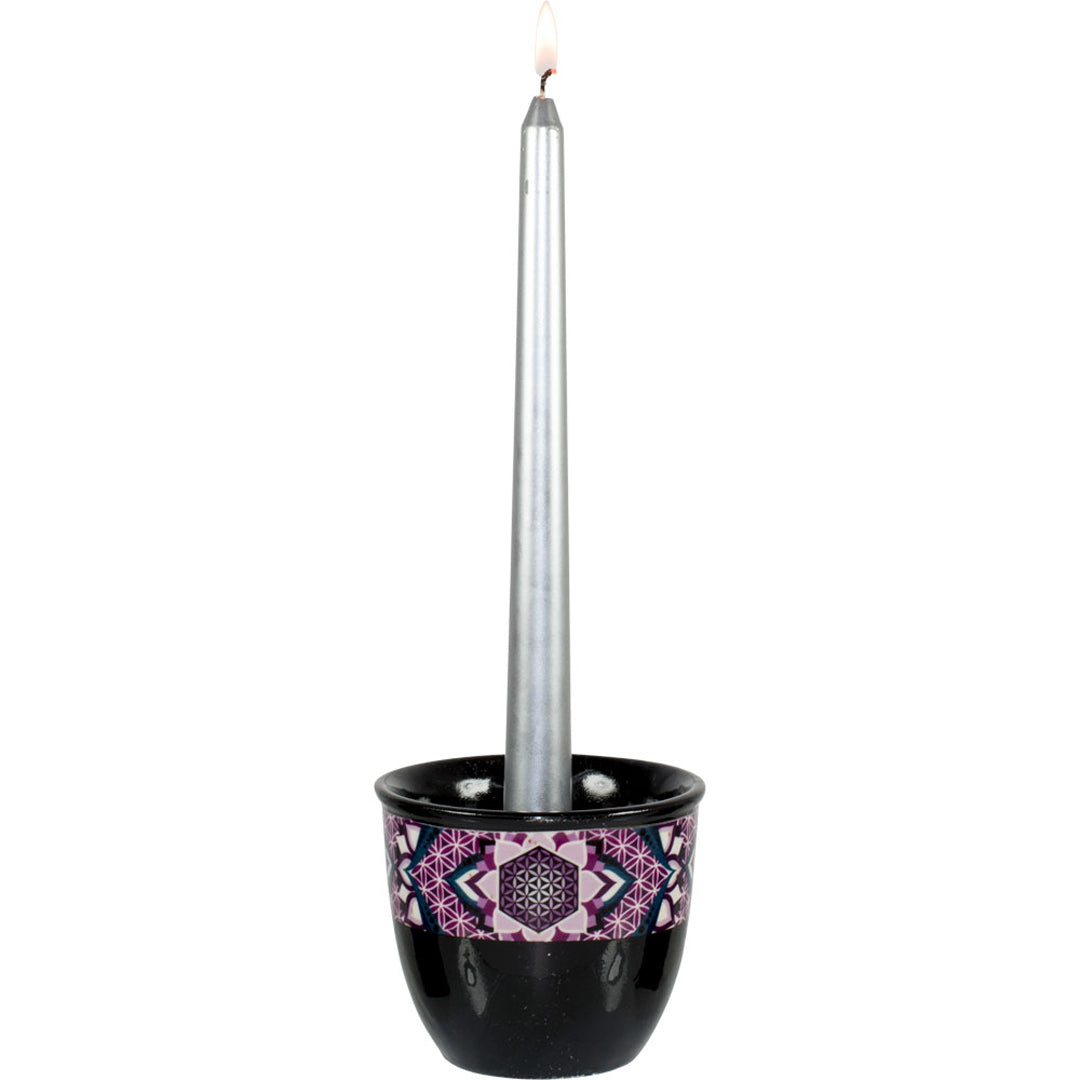 Flower Of Life Smudge Pot