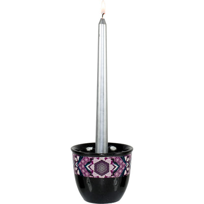 Flower Of Life Smudge Pot