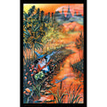 E5 Gnome Fishin' Blacklight Poster