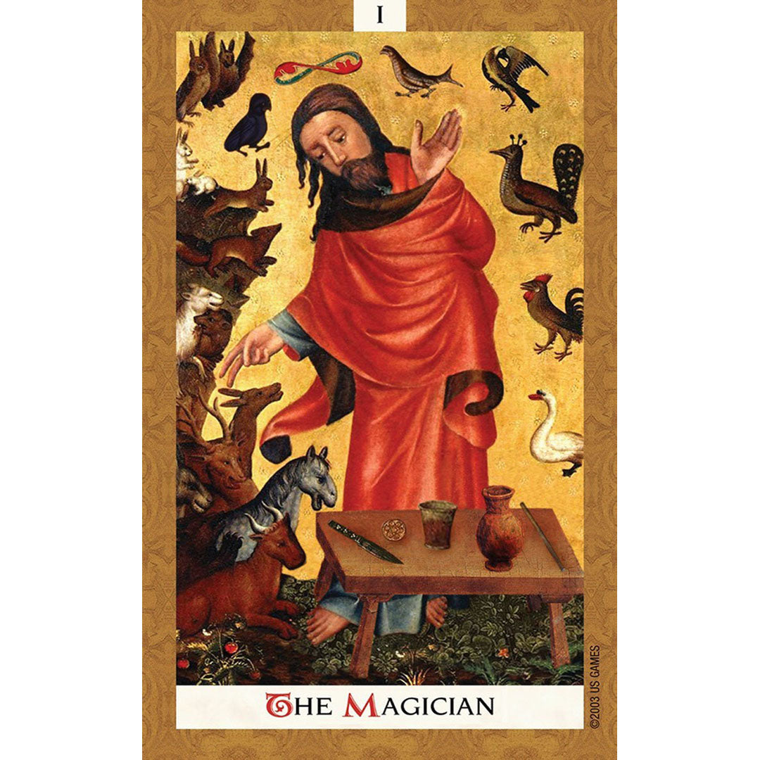 Golden Tarot Deck