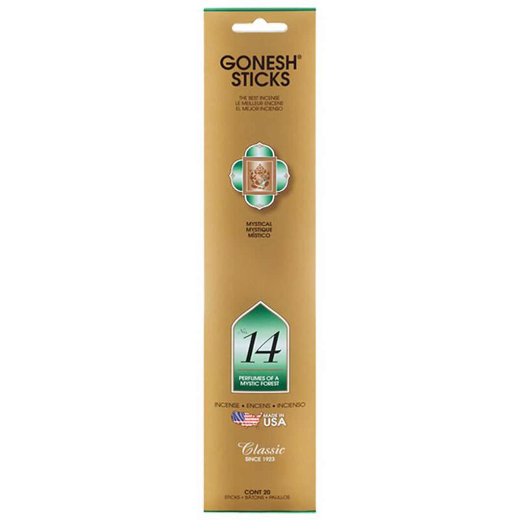 Gonesh Classic No. 14 Incense Sticks 20ct