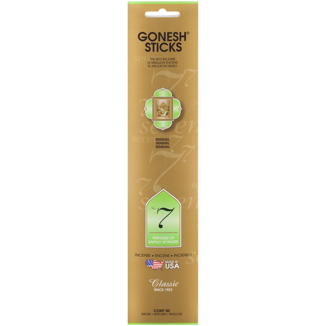 Gonesh Classic No. 7 Incense Sticks 20ct