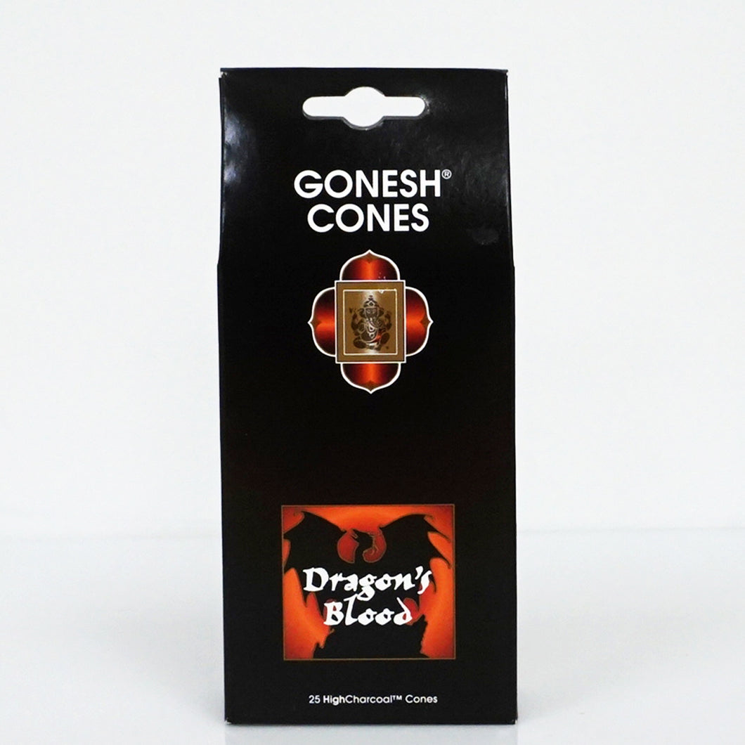 Gonesh Extra Rich Dragon's Blood Incense Cones 25ct