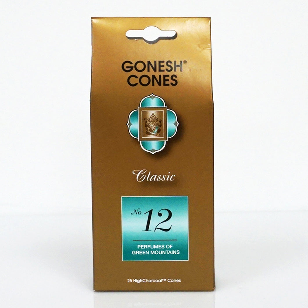 Gonesh Classic No. 12 Incense Cones 25ct