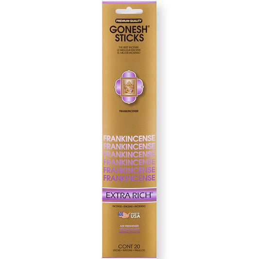 Gonesh Extra Rich Frankincense Incense Sticks 20ct