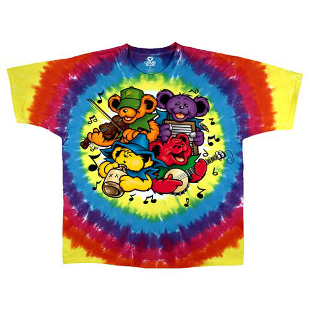 Grateful Dead - Bear Jamboree Tie-Dye T-Shirt