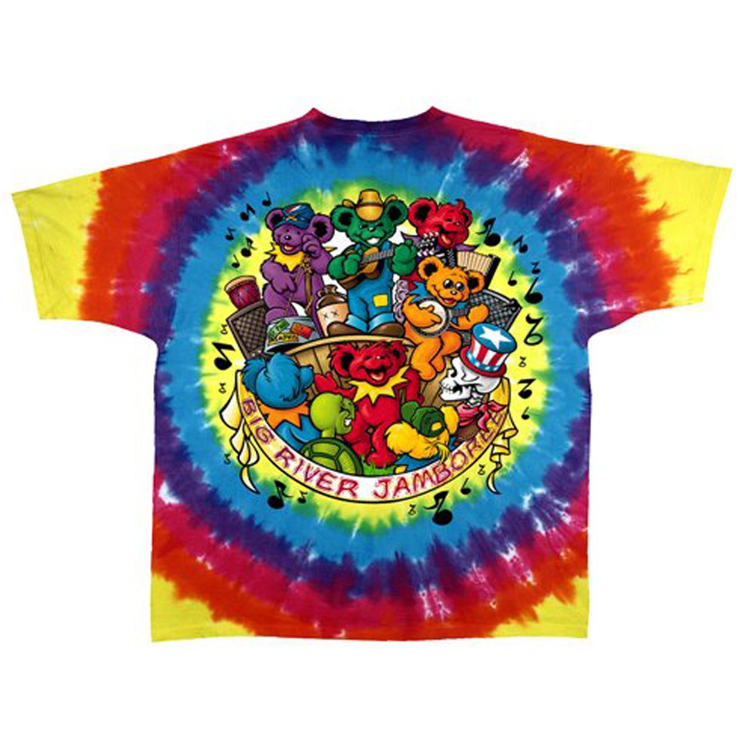 Grateful Dead - Bear Jamboree Tie-Dye T-Shirt
