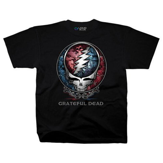 Grateful Dead - Bertha Steal Your Face T-Shirt