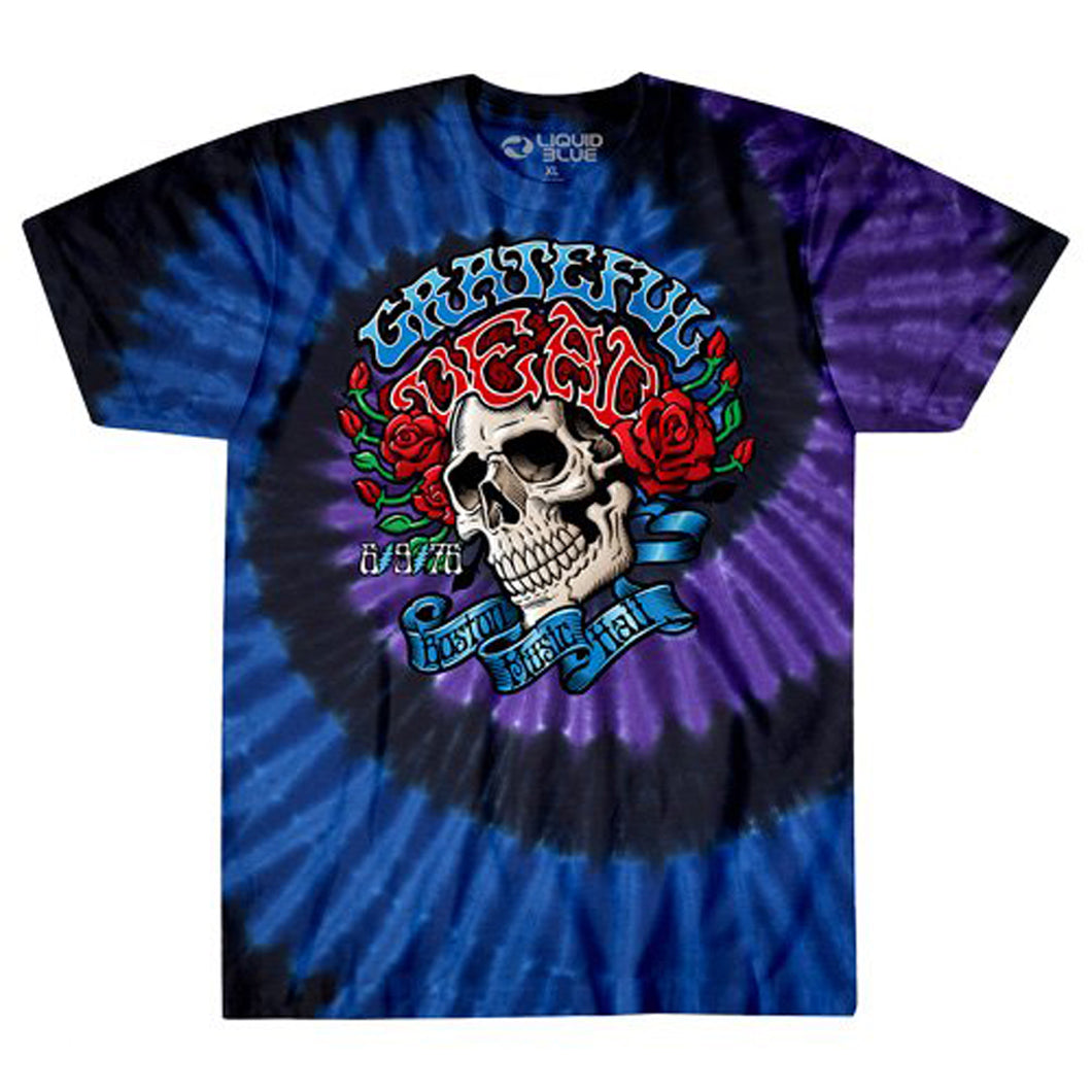 Grateful Dead - Boston Music Hall Tie-Dye T-Shirt