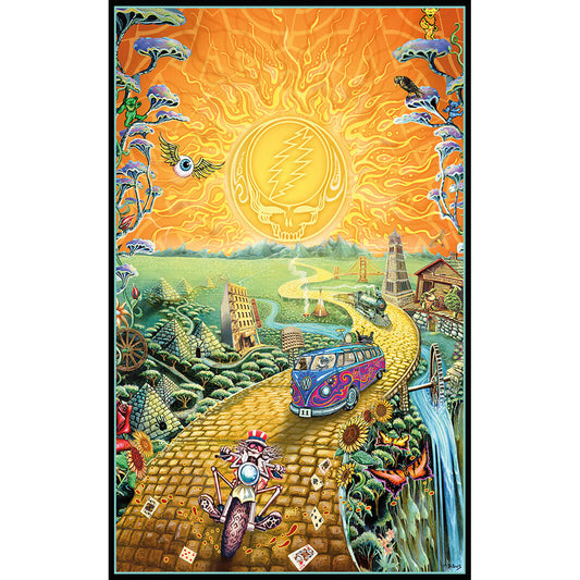 Grateful Dead Golden Road Poster
