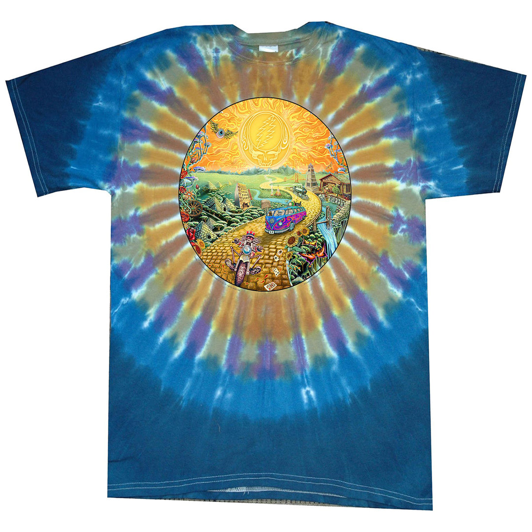 Grateful Dead - Golden Road Tie-Dye T-Shirt