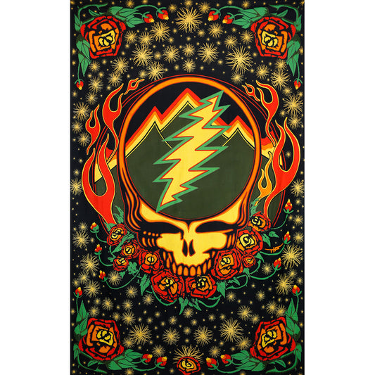 Grateful Dead Scarlet Fire 3D Tapestry