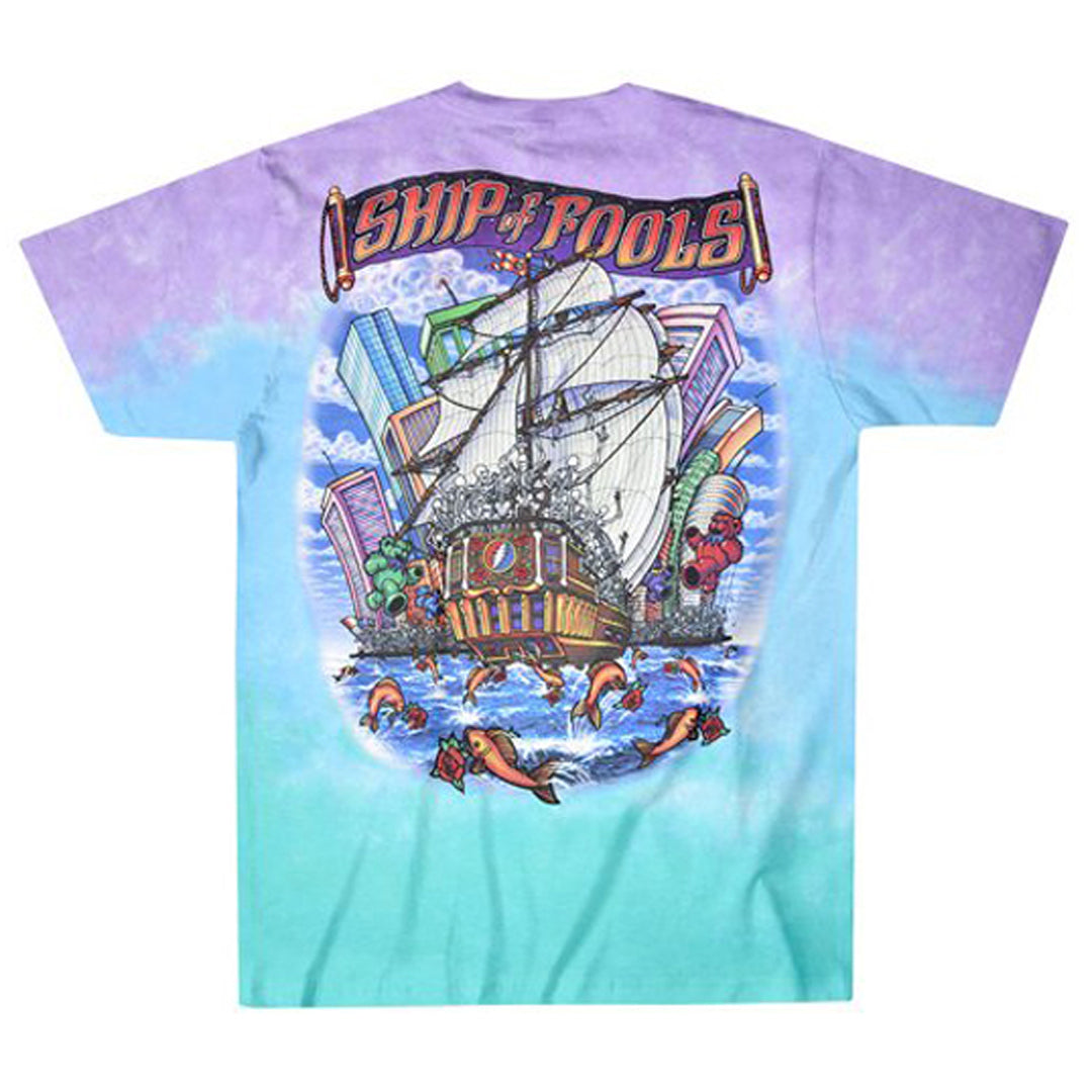 Grateful Dead - Ship Of Fools Tie-Dye T-Shirt