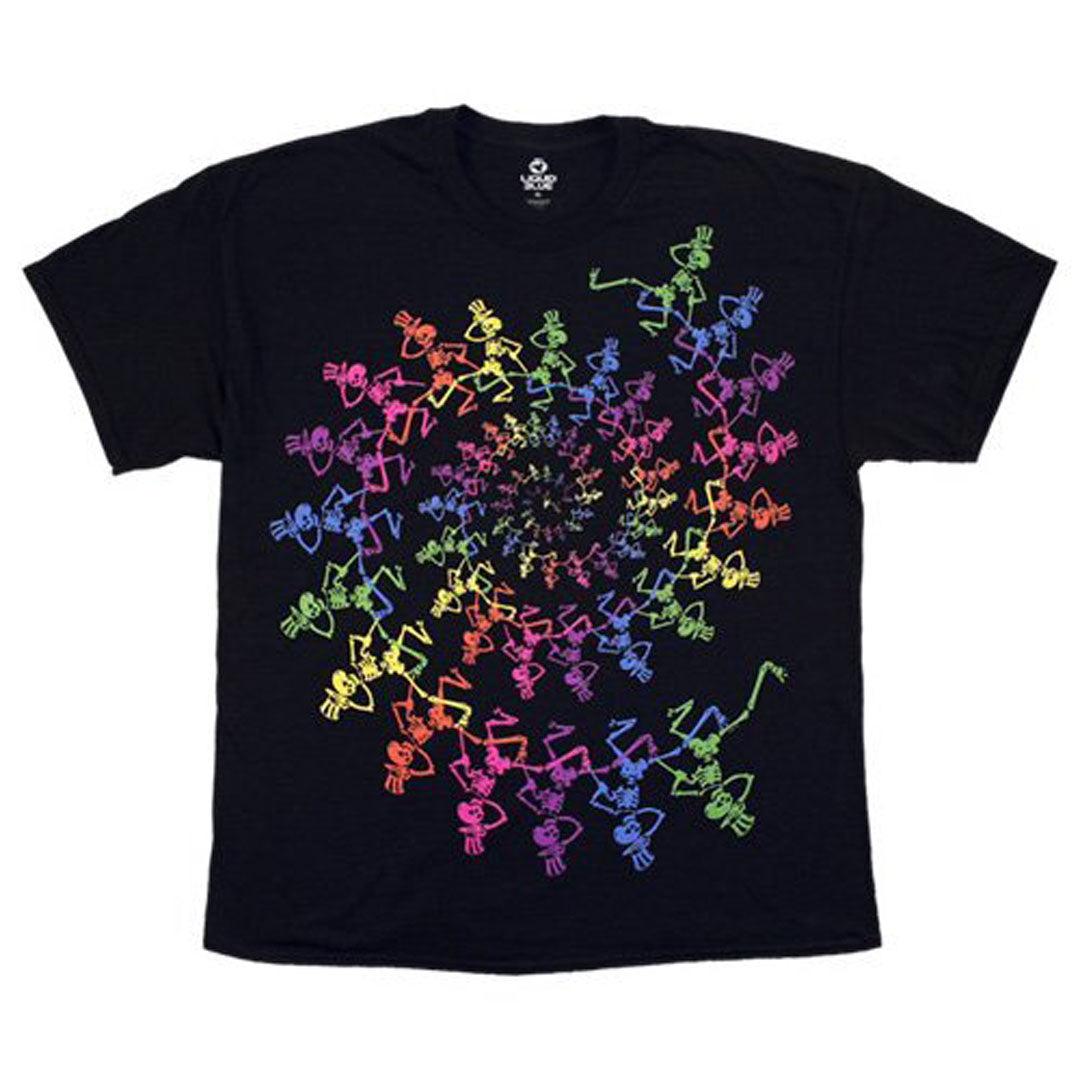 Grateful Dead - Spiral Skeletons T-Shirt