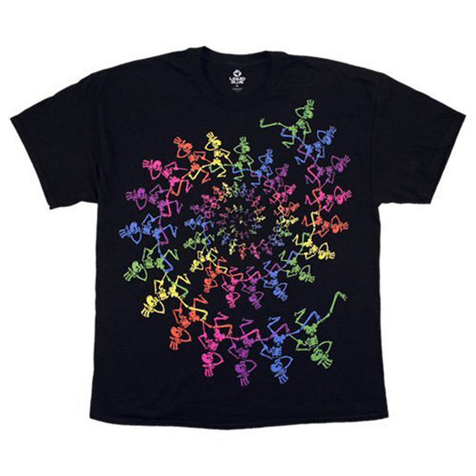 Grateful Dead - Spiral Skeletons T-Shirt