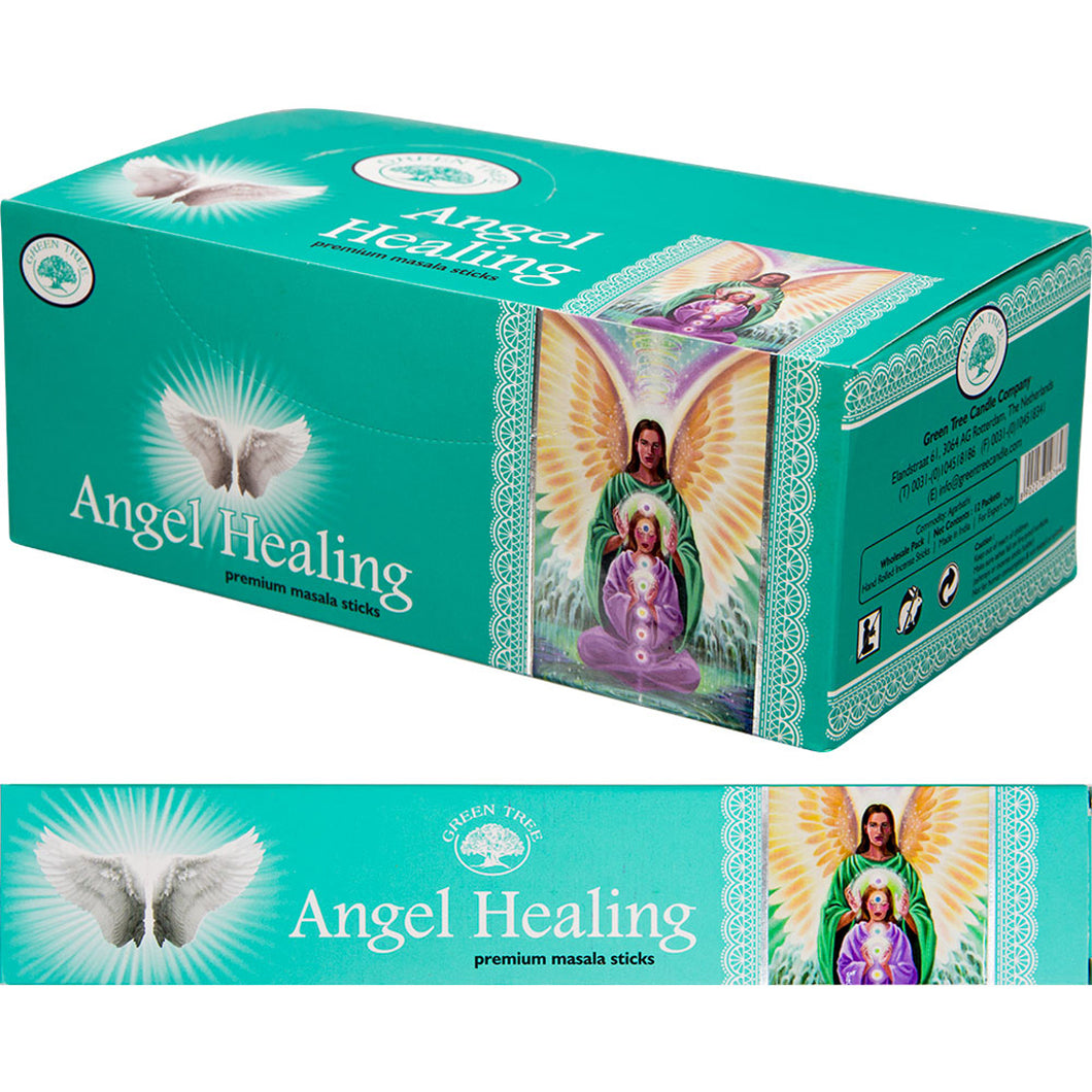 Green Tree Angel Healing Incense Sticks 15g