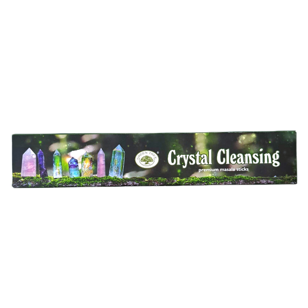 Green Tree Crystal Cleansing Incense Sticks 15g