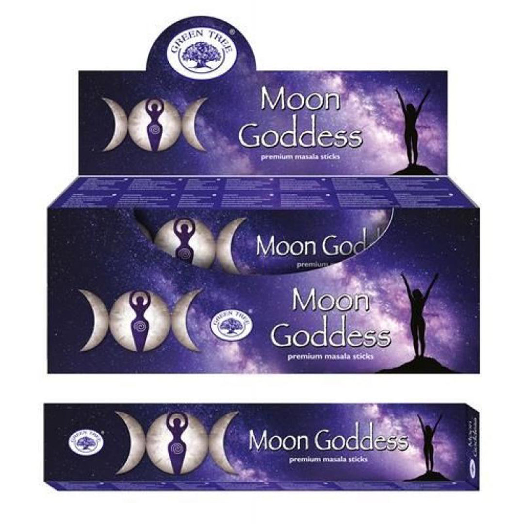Green Tree Moon Goddess Incense Sticks 15g
